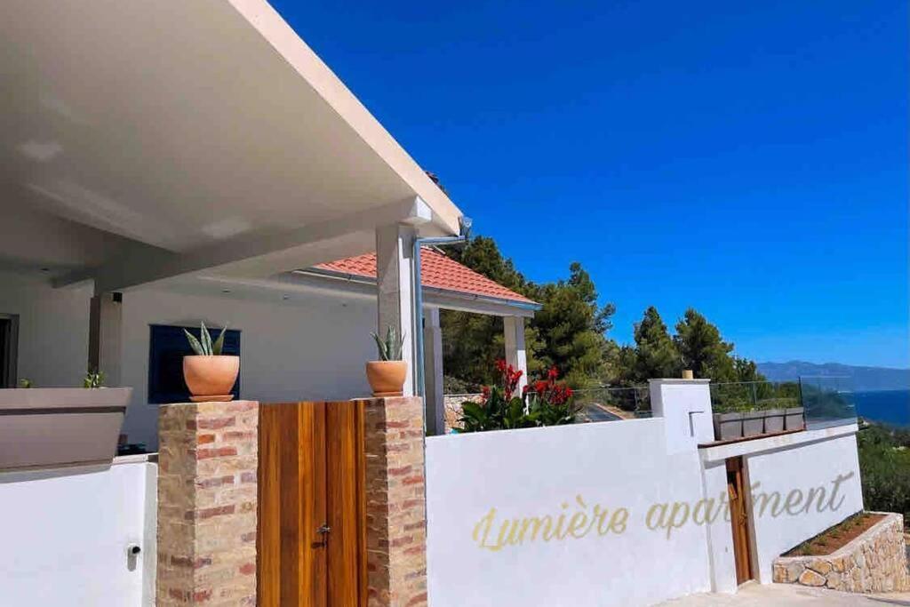Seaview Pool Apartment-Lumiere, Island Hvar-Gdinj エクステリア 写真
