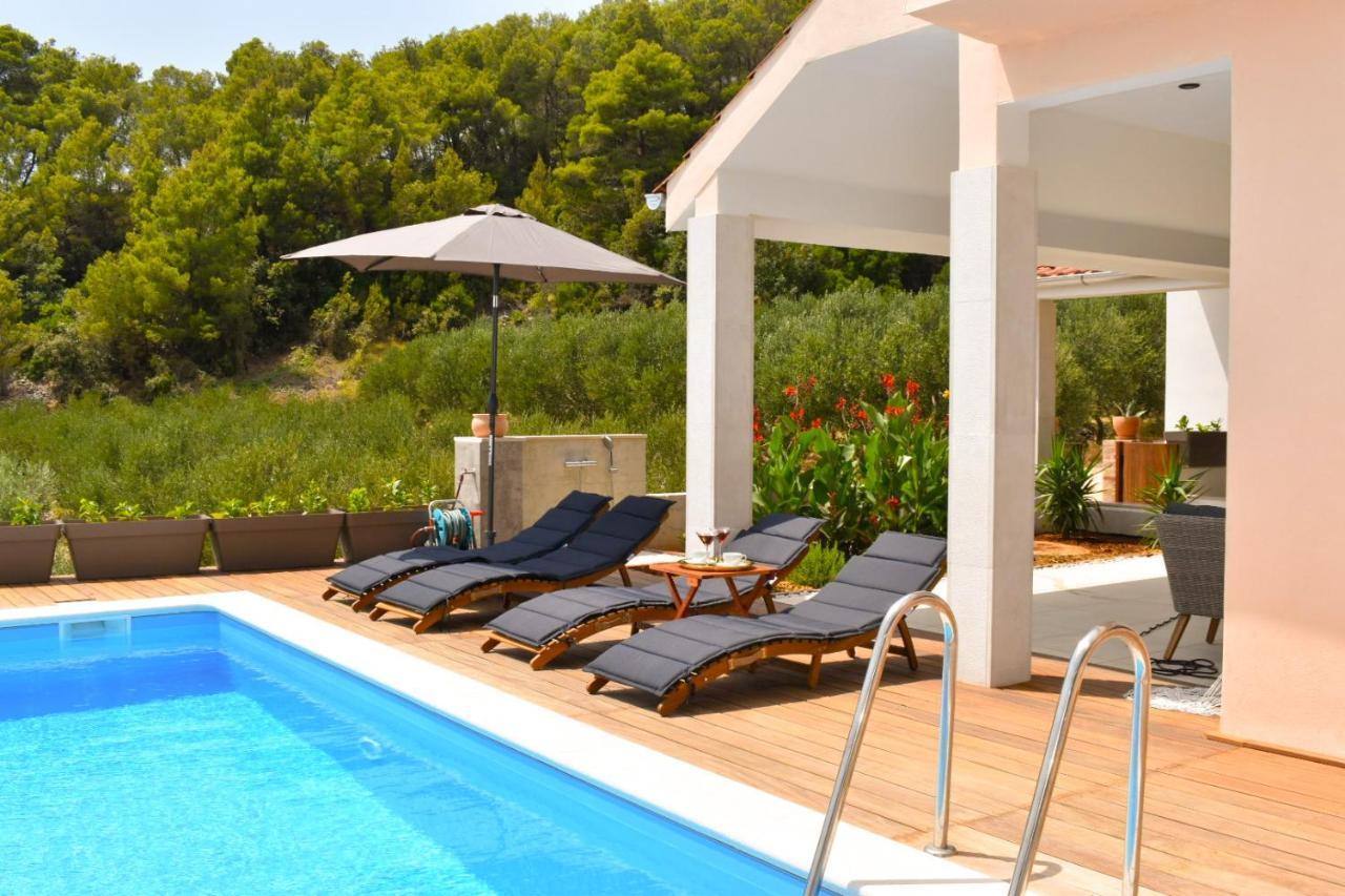 Seaview Pool Apartment-Lumiere, Island Hvar-Gdinj エクステリア 写真